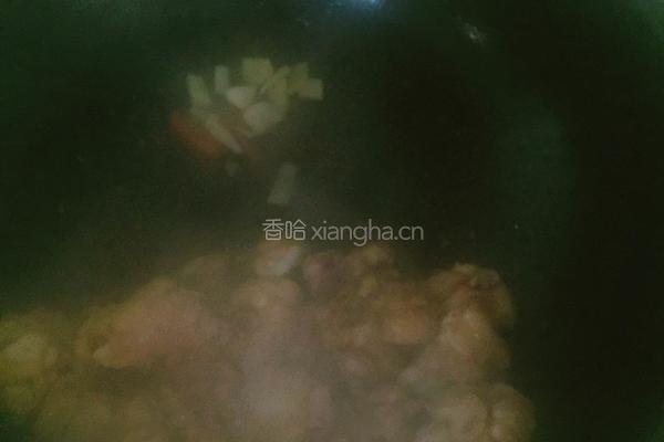 板栗烧鸡腿的做法图解4