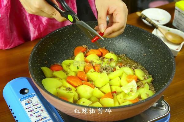 韩式牛肉末炒土豆的做法图解10