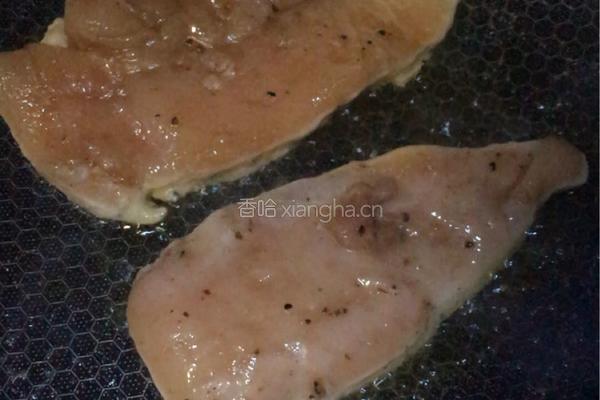 黑椒酱鸡胸的做法图解8