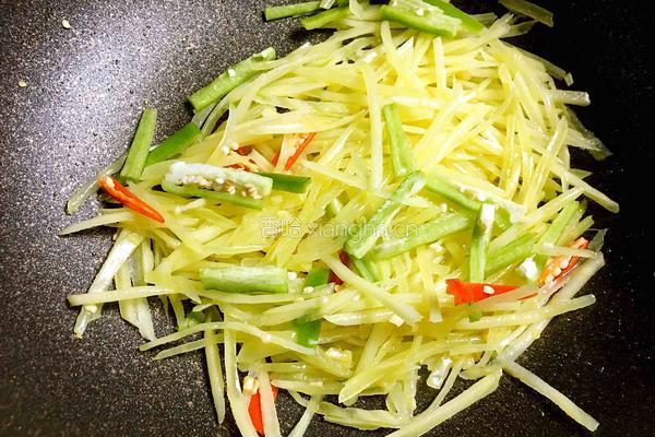 醋溜土豆丝的做法图解6