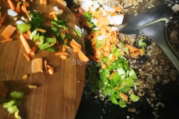 麻麻香豆干肉沫炒咸菜的做法图解4