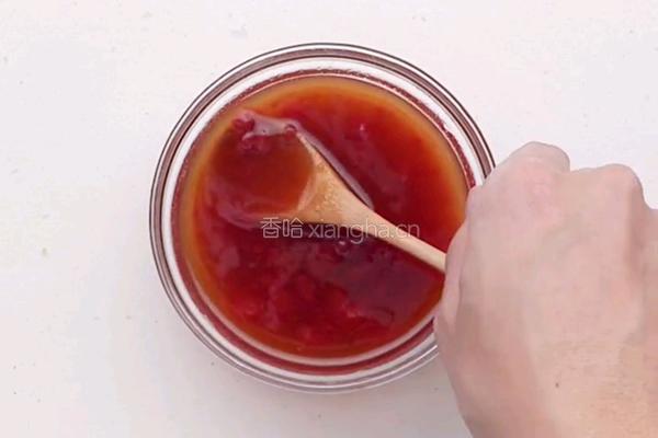 香甜浇汁豆腐的做法图解2