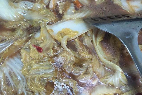 猪肉白菜炖土豆粉条的做法图解6