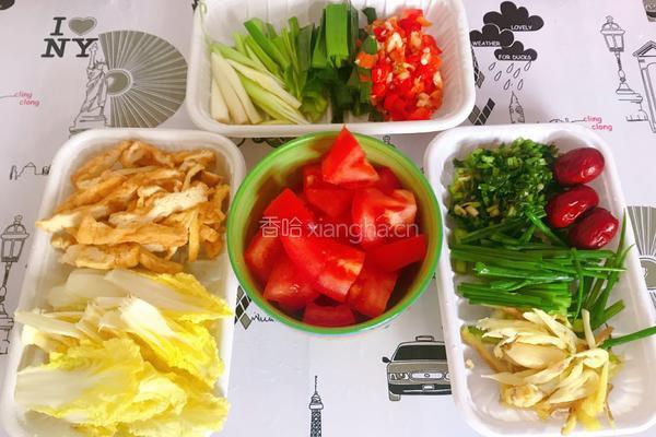 黄骨鱼番茄汤的做法图解2