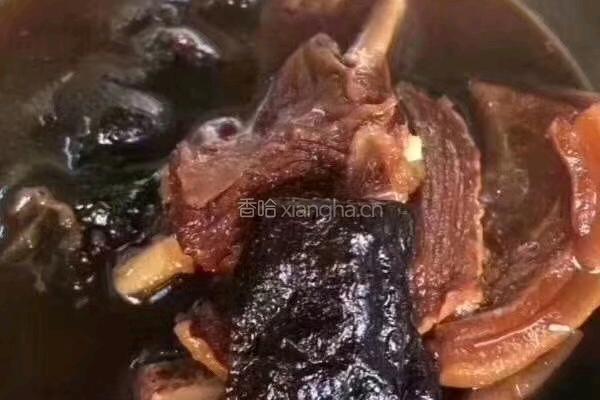 黑山羊肉煮客家黄酒的做法图解6