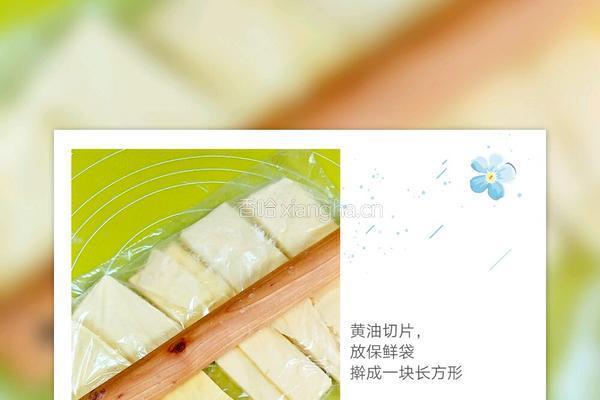 蝴蝶酥的做法图解2