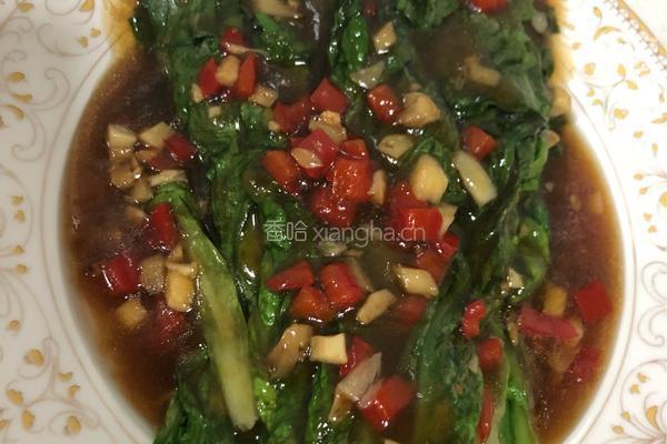 蚝油生菜的做法图解11