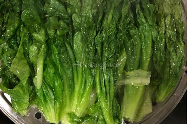 蚝油生菜的做法图解6