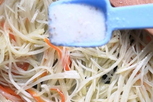 炒土豆丝的做法图解5