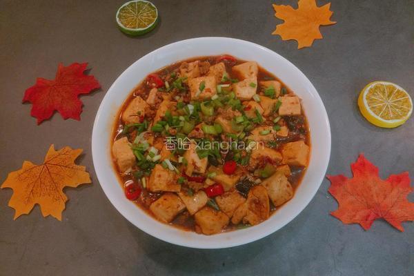 肉沫豆腐