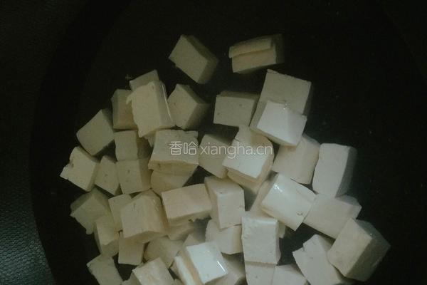 肉沫豆腐的做法图解3