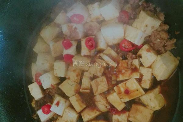 肉沫豆腐的做法图解5