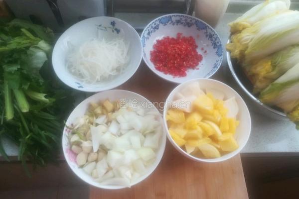 泡菜的做法图解3