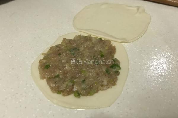 饺子皮馅饼的做法图解5