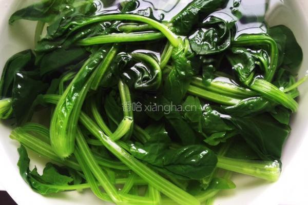干豆腐拌菠菜的做法图解6