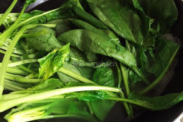 干豆腐拌菠菜的做法图解5