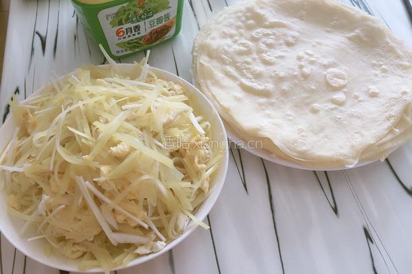 土豆丝卷饼的做法图解11