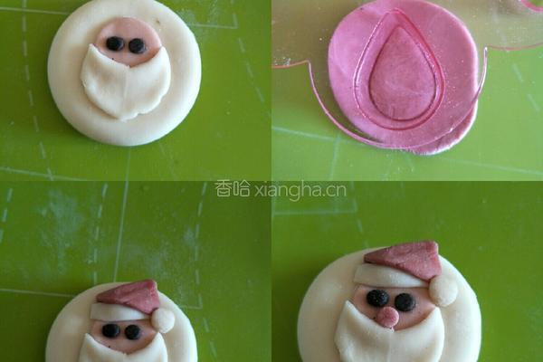 圣诞马卡龙馒头的做法图解3