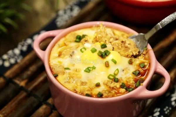 肉末蒸蛋饼的做法图解7