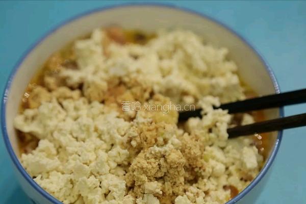 肉末蒸蛋饼的做法图解4