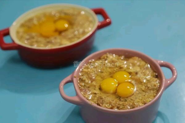 肉末蒸蛋饼的做法图解5