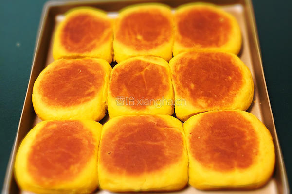 南瓜喜饼+芝麻核桃味的做法图解18