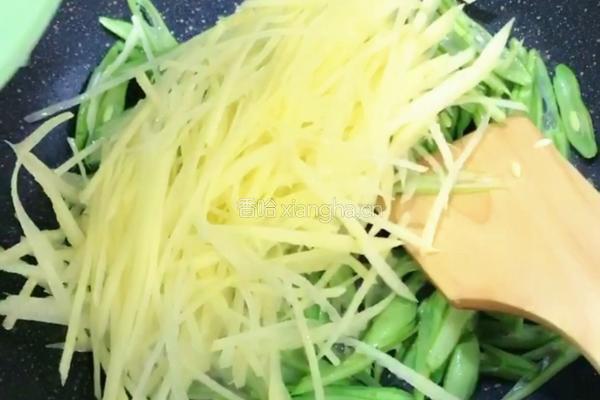 素炒双丝的做法图解6