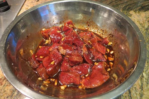 美味小零食——鹿肉干 做法超级简单哦的做法图解4