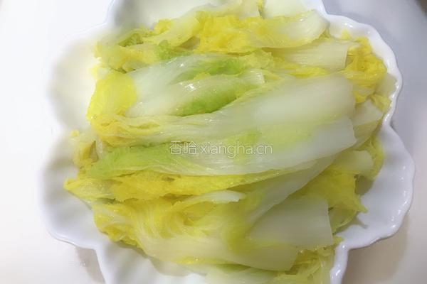 蒜蓉娃娃菜的做法图解4