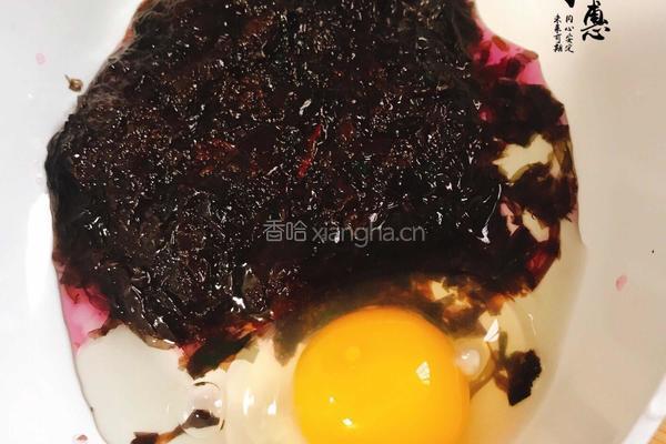 紫菜鸡蛋饼的做法图解3