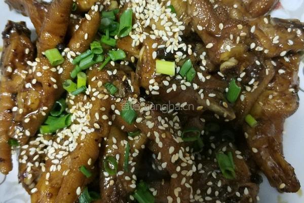 红烧鸡脚的做法图解10