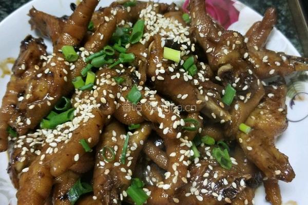红烧鸡脚的做法图解9