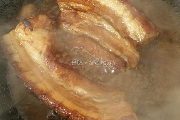 红烧肉开花过油肉的做法图解10