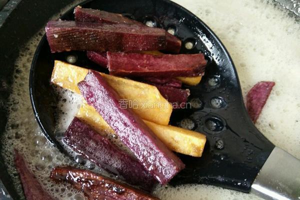 双色红薯条的做法图解6