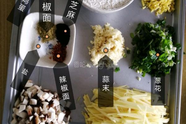 家常金狮土豆饼的做法图解2