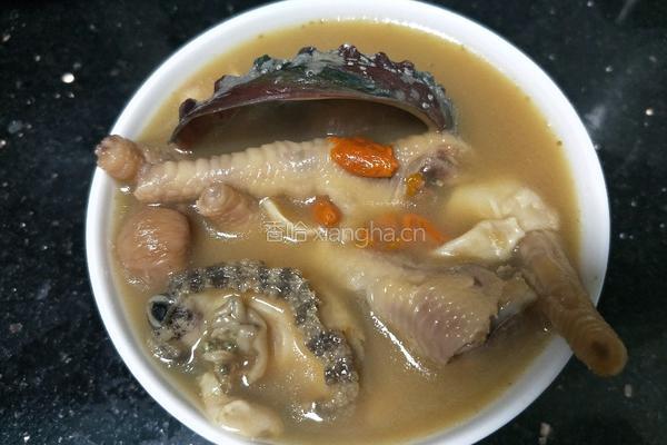 花胶鲍鱼鸡脚汤的做法图解6