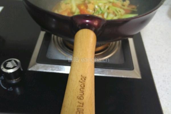 番茄花菜的做法图解7