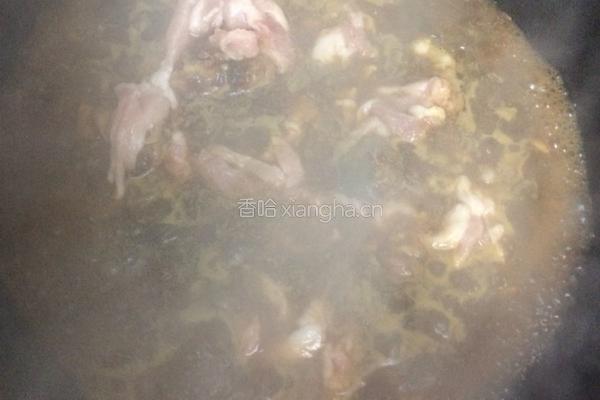 酸菜肉丝面的做法图解4