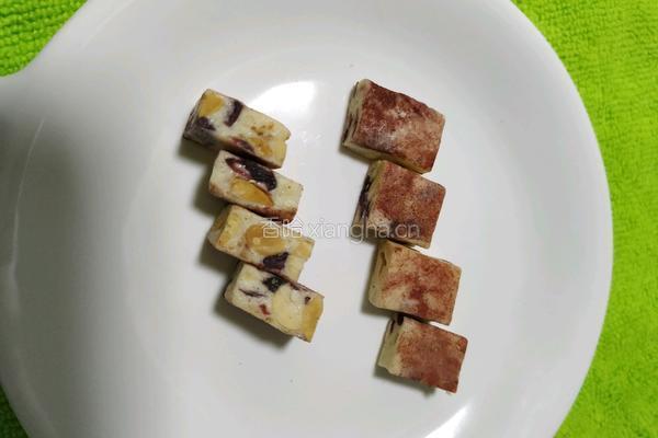 玫瑰蔓越莓牛扎糖的做法图解7