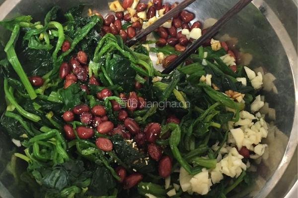 果仁菠菜的做法图解5