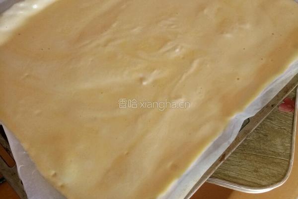 玉米面蛋糕卷的做法图解7