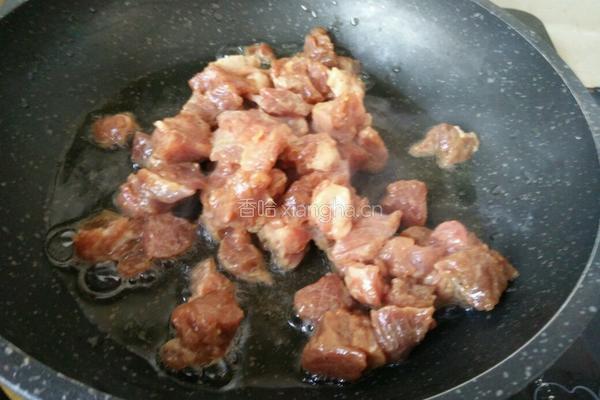 豌豆牛肉粒的做法图解7