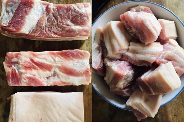 鲜果外婆红烧肉的做法图解1