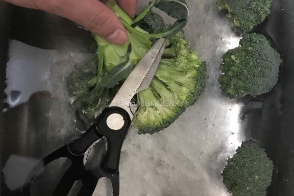 蒜蓉西蓝花的做法图解1