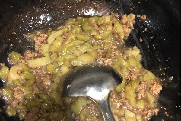肉沫茄条的做法图解16