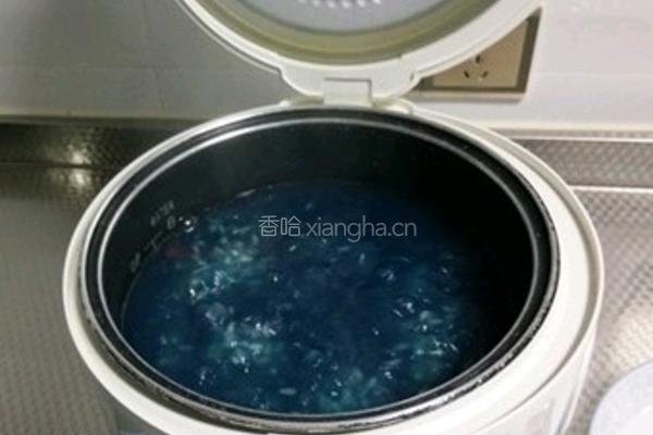 紫薯粥的做法图解3
