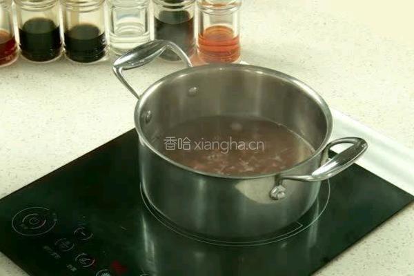 红豆薏米粥的做法图解2