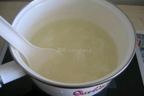 栗子粥的做法图解2