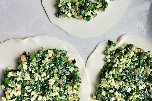 韭菜豆腐馅儿饼的做法图解9
