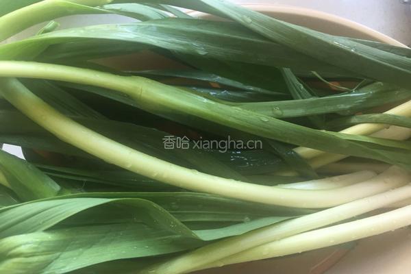 青蒜炒肉的做法图解2